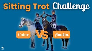 Sitting Trot Challenge - Who Wins?? You Decide!
