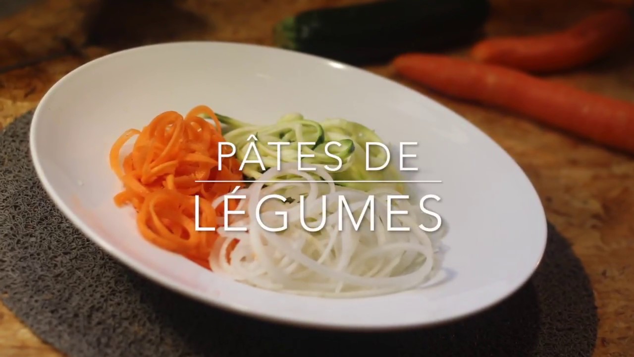 VIDEOS. Comment faire des spaghettis ou des tagliatelles de légumes –  L'Express