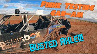 Road To Finke - BRP Can Am Turbo RR 120km Testing day