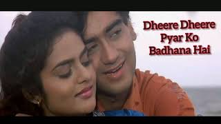 Dheere Dheere Pyar Ko Badhana Hai  | Kumar Sanu , Alka Yagnik | Phool Aur Kante Movie Song