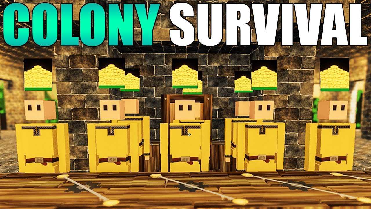Colony Survival GOLD COIN MINT PRODUCTION & GRINDSTONE UPDATE