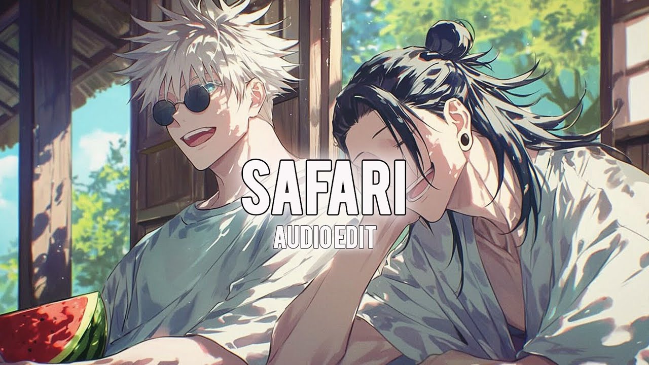 Safari (Slowed/tiktok vers, reverb) - serena [edit audio]