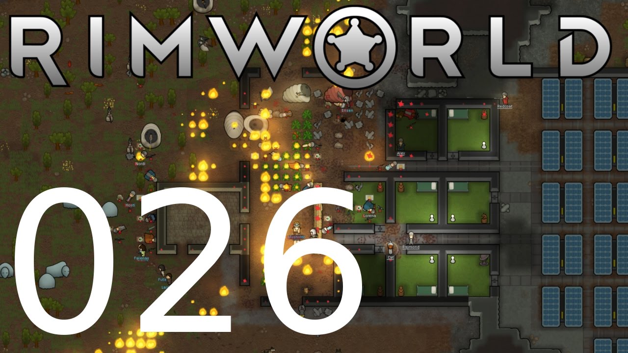 RimWorld # 026 - Dannebrog - Attacked by combat supplier