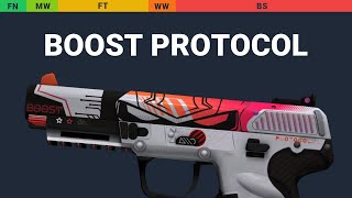 Five-SeveN Boost Protocol - Skin Float And Wear Preview