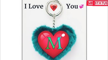 M name status🥀M letter status🥀M love status❣️New whatsapp status video 2022#shorts #mbstatus