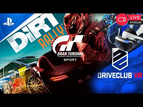 Видео: Симрейсинг на PSVR Logitech G29. Dirt Rally, Gran Turismo Sports, Driveclub VR