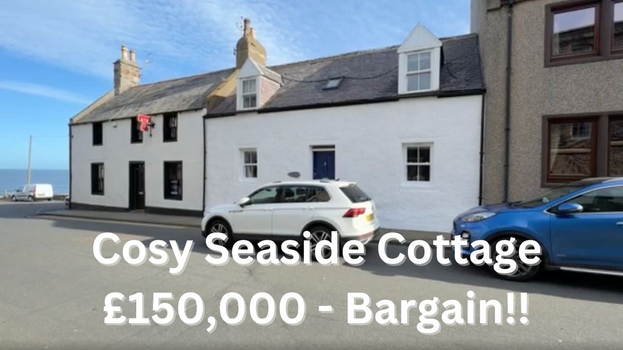 Отремонтированный коттедж с видом на море - Банф - побережье Морей - 150 000 фунтов стерлингов