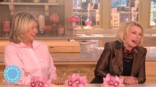 Valentine's Day Crafts with Joan Rivers  Martha Stewart