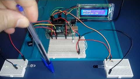 Utilizando leds infravermelhos como sistema de alarme - Arduino  #Intermediário I03