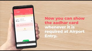 How to Show Aadhaar Card in your Phone at Airport Entry Gate screenshot 4