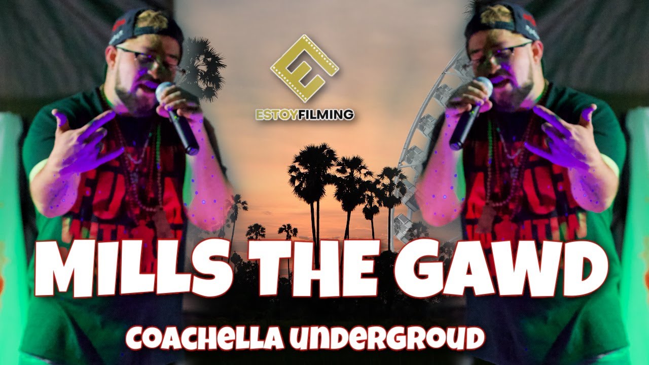 Mills the Gawd - Anxiety (live) - Coachella underground