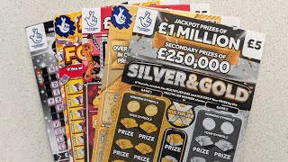 £25 Mix of £5 Allwyn UK National Lottery Scratch Cards: Odds Vs Evens Part 2