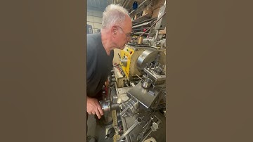 Single point threading #threading #machinist #maching