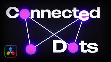 How to Make Connected Dots in DaVinci Resolve