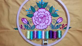 HAND WORK EMBROIDERY  STICH/HANKY DESIGN /PILLOW CUSHION DESIGN screenshot 4