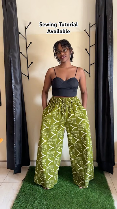 Trendy Baggy Ankara Palazzo Pants