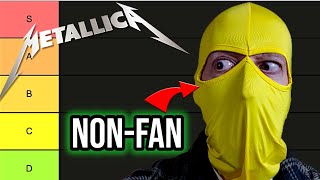 NON-fan tier ranks METALLICA Albums