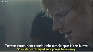 Video thumbnail of "Ed Sheeran - Visiting Hours // Sub Español - Lyrics |HD| [Official Performance Video]"