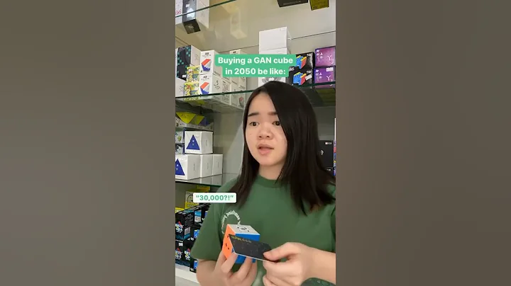 Buying GAN Cubes in 2050 be like... #shorts #cubing #rubikscube #rubik #speedcubing #gancube