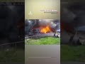 CCTV captures moment of deadly strike on Zaporizhzhia, Ukraine| AJ #shorts
