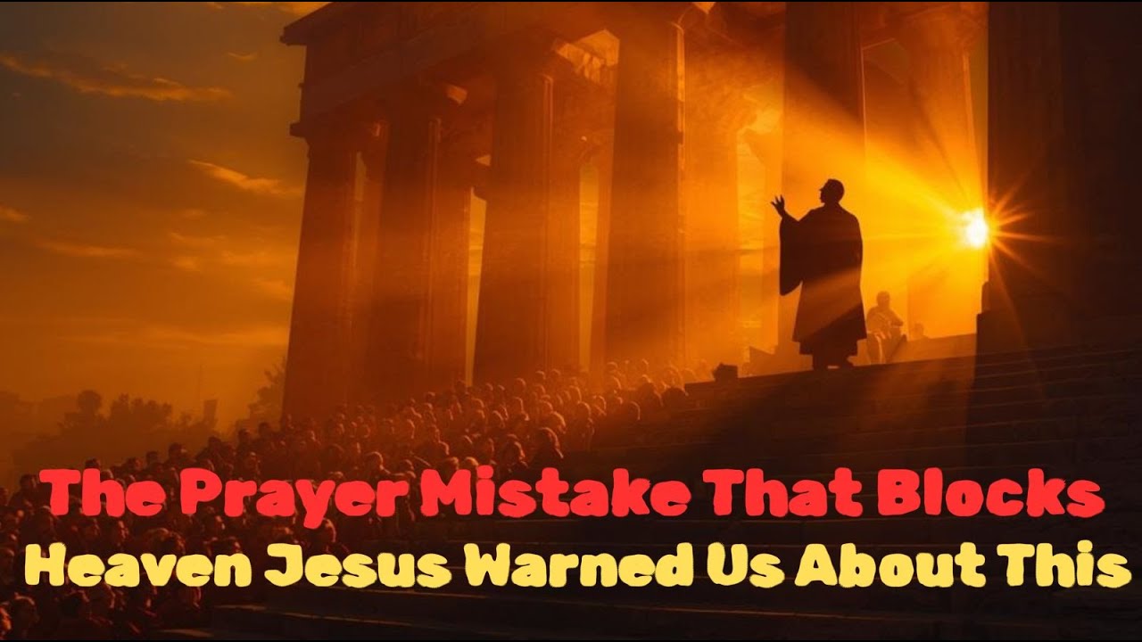 The Prayer Mistake That Blocks Heaven Jesus Warned Us About This| Biblical Wisdom