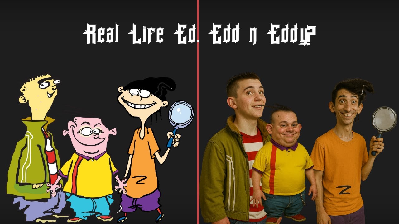 Ed, Edd n Eddy Characters in Real Life | AI Transformation 🍬😂🎨