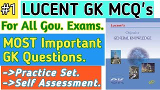 L.1/ Lucent Objective GK/ Lucent MCQ Course/ 1000+ MCQ's/ Lucent GK MCQ's/ Lucent GK for all exams. screenshot 5