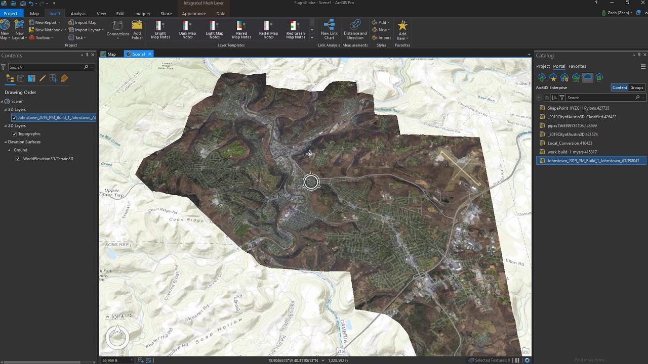 Streaming Globe Data in ArcGIS Pro - YouTube