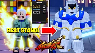 Anime Fighting Simulator X | Best STAND POWER! The Hand! (Roblox)