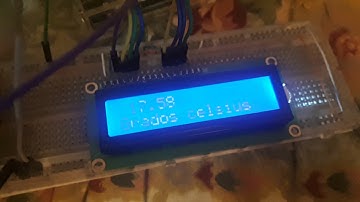 Arduino con Sensor de Temperatura Lm35 con LCD (16x2)