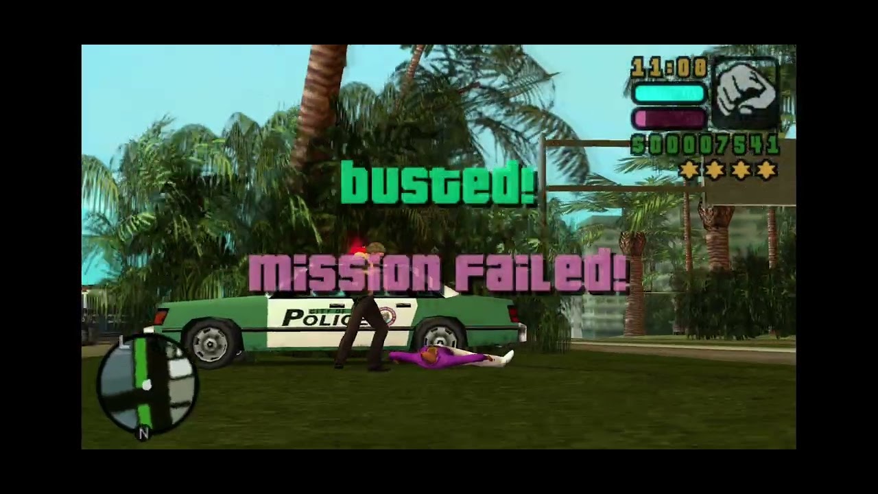 Misi Bombardir Anti Drone Polisi | Gta Vice City | Game Ps 2