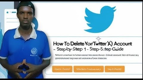 How To Delete Your Twitter (X) Account – Step-by-Step Guide