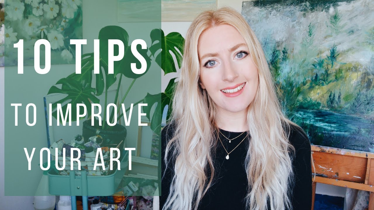 10 Tips to IMPROVE YOUR ART 🎨🙌🏻 YouTube