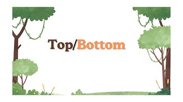 Based on NCERT curriculum | Class 1 ncert Maths  Chapter 1 top bottom |  top bottom topic | kids