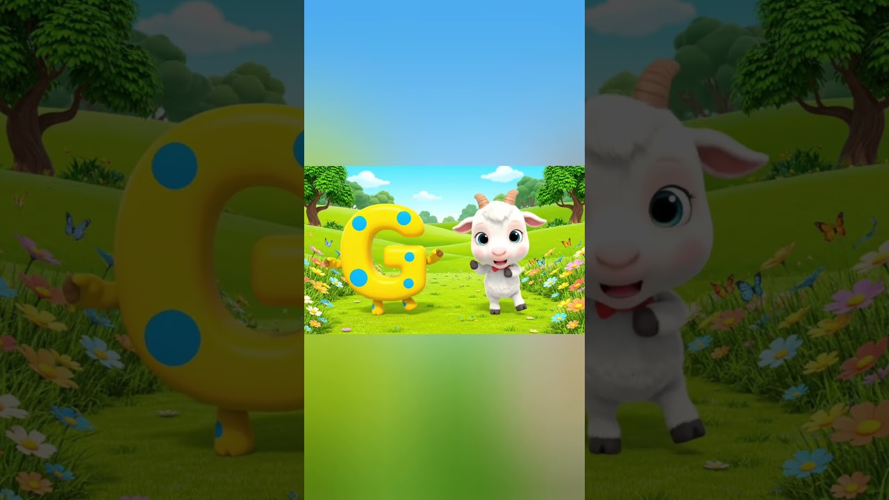 Learn ABC Letter Song (G)| Abc Song & Nursery Rhymes & Kid Songs |