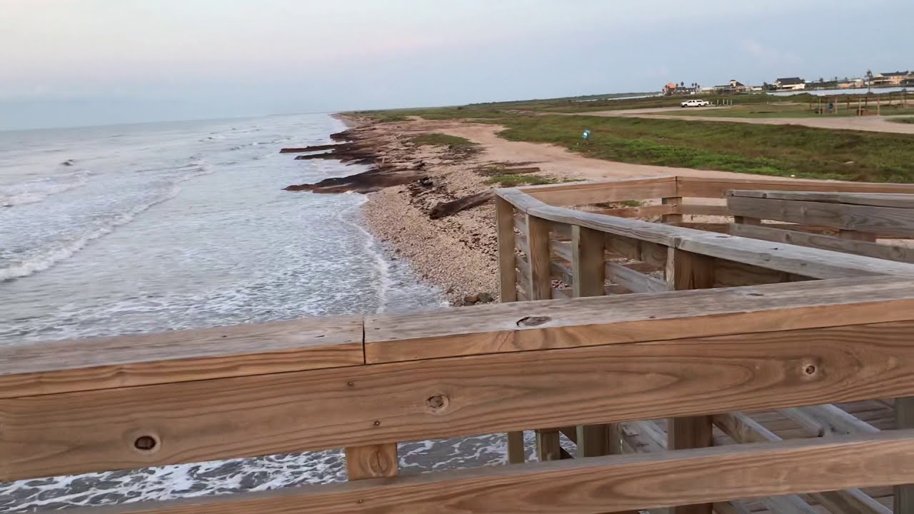 Beachfront on Texas Coast YouTube