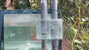 Overflow Tự Dán Cho Hồ Cá Không Khoan Đáy - Cách Hoạt Động Của Overflow