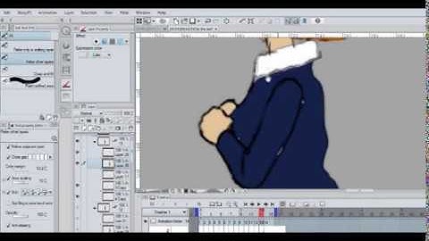 How to Animate using Clip Studio Paint(time lapse}