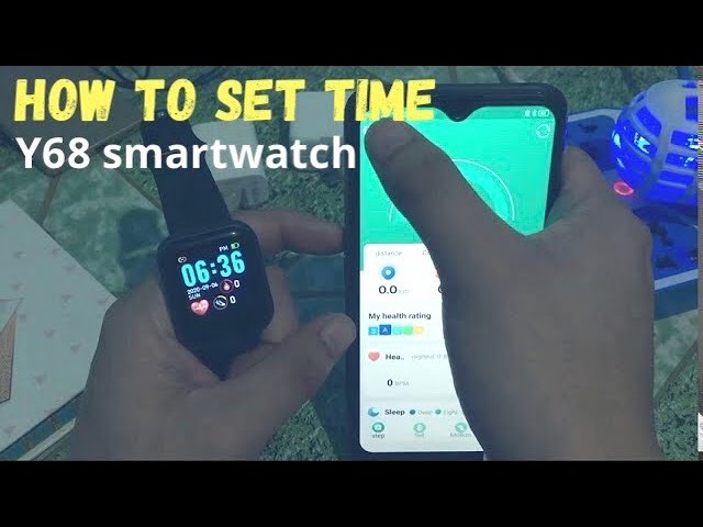 Y68 Smartwatch How To Set Time Youtube Y68 Smartwatch How To Set Time Youtube