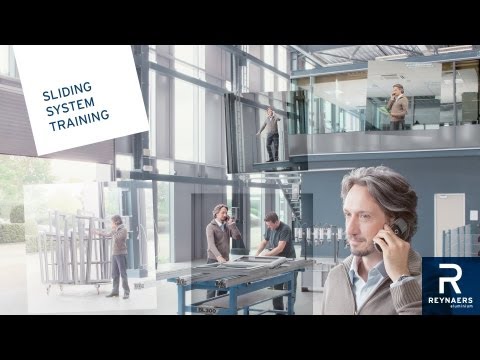 Reynaers Aluminium - Training sliding systems