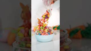 easter snack test… pass or fail? 🐰🌈 #tronco #asmr #satisfying  #snackrestock #easterday
