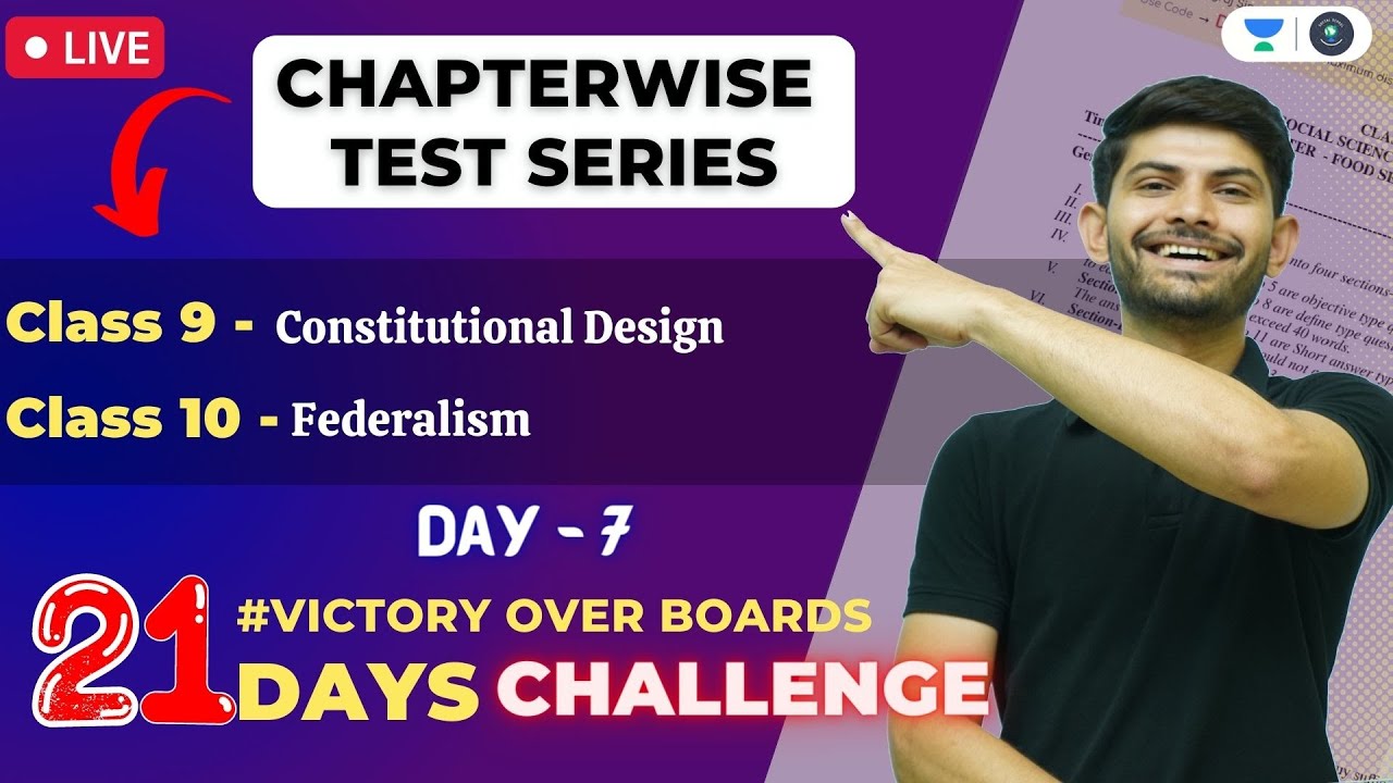 DAY 7 Chapter Wise Test Series Civics CH 2 Class 9 10 CBSE DAY 7 Chapter Wise Test Series Civics CH 2 Class 9 10 CBSE