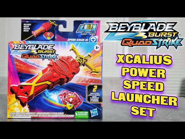  BEYBLADE Hasbro Burst QuadStrike Xcalius Power Speed