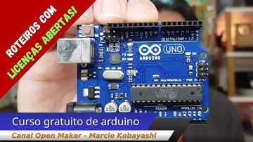 Curso gratuito de programação e arduino