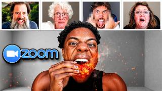 iShowSpeed Eats MEAT in Front of VEGAN Karens on Zoom!