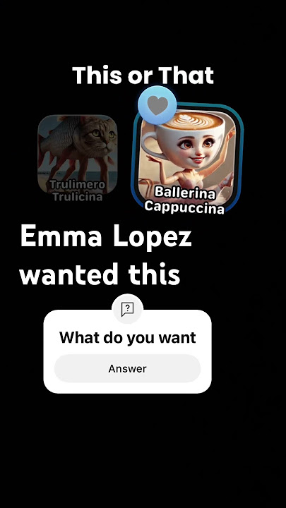 Emma Lopez wanted this