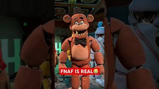 FREDDY FAZBEAR IS REAL 😭🤯#shorts
