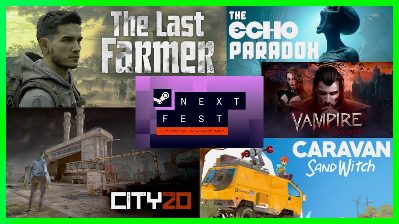 Playing some STEAM NEXT FEST demos 😁👍 - YouTube