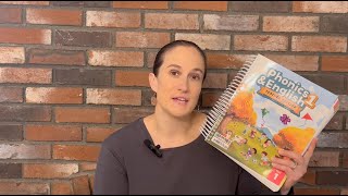 Look Inside the Book: BJU Press Phonics & English 1, 5th edition