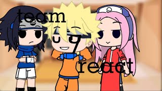 past team 7 reacts to future! +(canon ships) #naruto #reactionvideo #team7 #anime